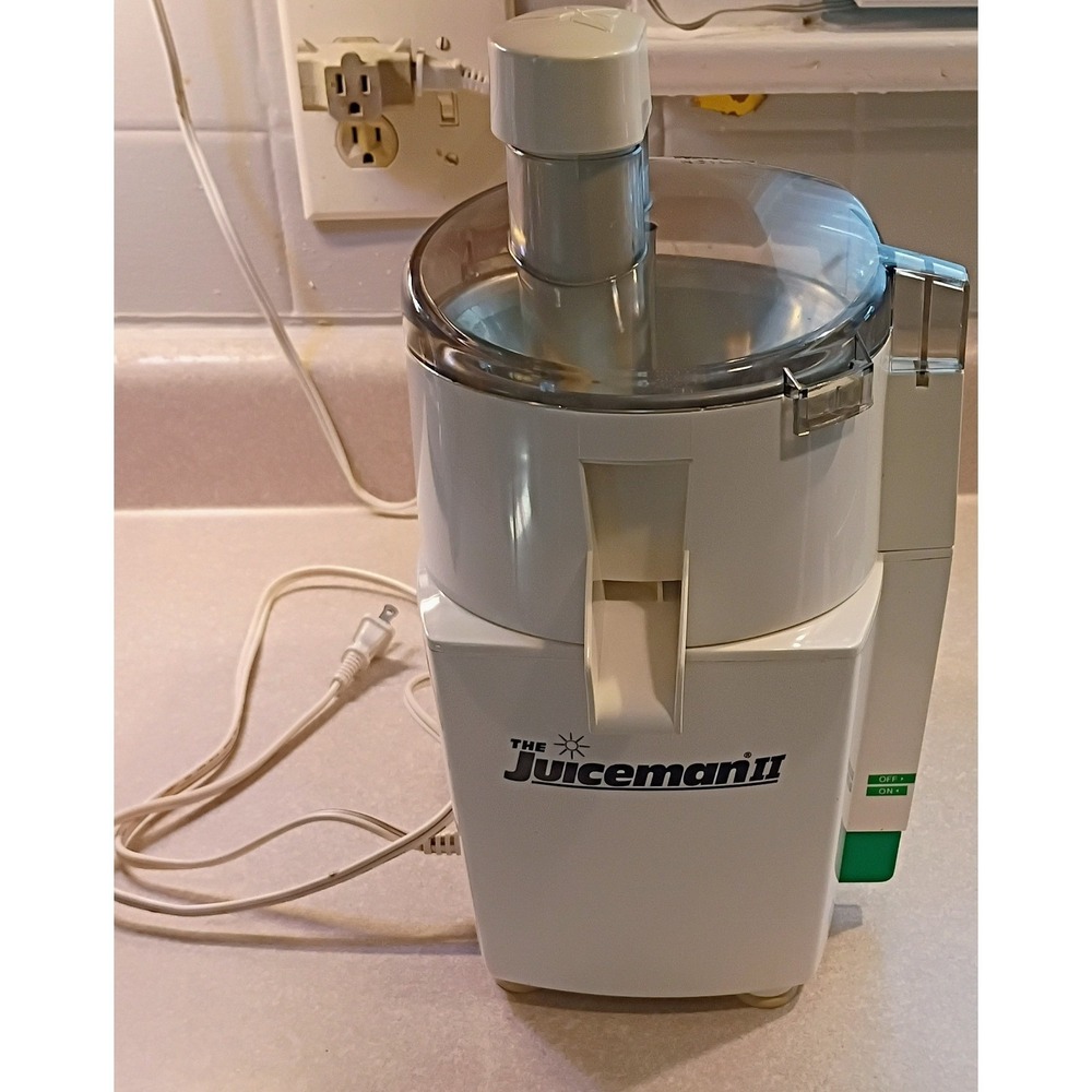 The Juiceman II JM-2 Automatic Juice Extractor White Electric Juicer TESTED